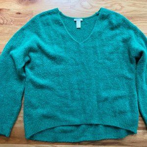 Green H&M sweater Sz S